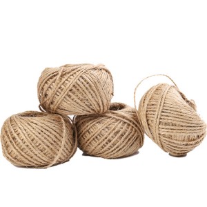 JSJR001 Wholesale handicraft jute cord hemp rope for decoration