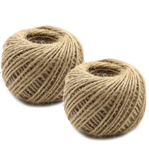 JSJR005 DIY nature jute rope craft twine para sa dekorasyon