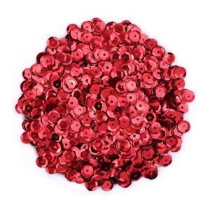 Bejgħ sħun Bulk Round Sequins Cupped Sequins għall-Użu DIY