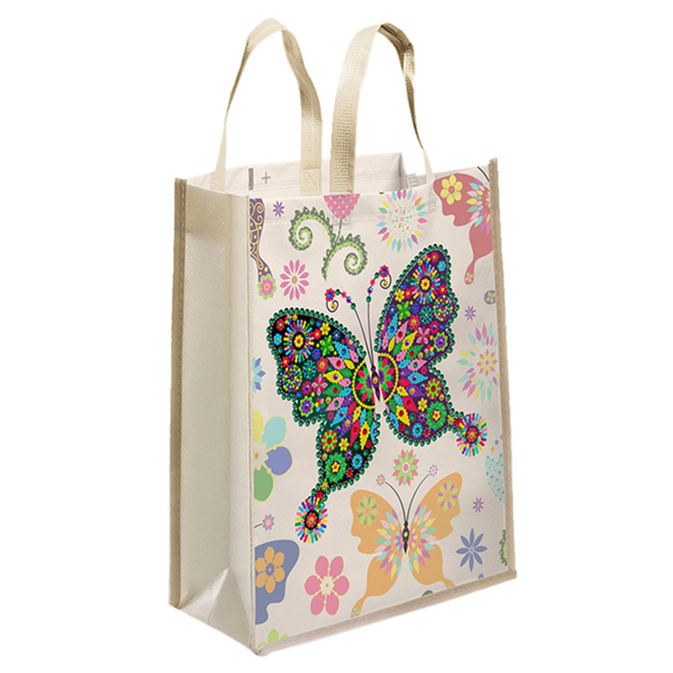 Buy Discount Diy 5d Fashion Diamond Painting Manufacturer –  DIY Shopping Tote Bag 5D Butterfly Diamond Painting Handbag Kit for Gift – JS Crafts