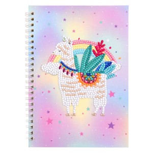 DIY 5D Diamond Art Painting Alpaca Notebook Kit for Decoration