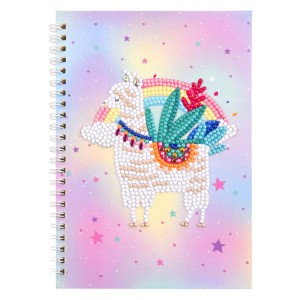 DIY 5D Diamond Art Painting Alpaca Notebook Kit per a decorazione