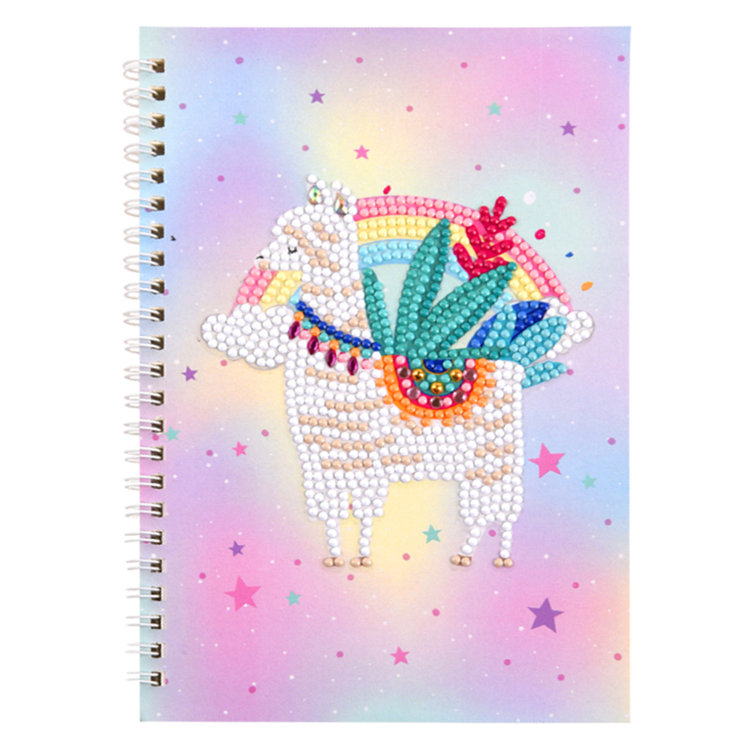 Buy Discount Wolf Diamond Painting Factory –  DIY 5D Diamond Art Painting Alpaca Notebook Kit for Decoration – JS Crafts