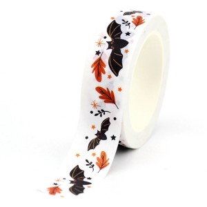 BWT001 Hoge kwaliteit Halloween Washi Tape-set voor doe-het-zelf-plakboek