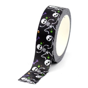 BWT001 Kounga teitei Halloween Washi Tape Set mo DIY Scrapbook