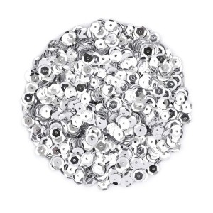 Hot Sale Bulk Round Sequins Cupped Sequins bakeng sa Tšebeliso ea DIY