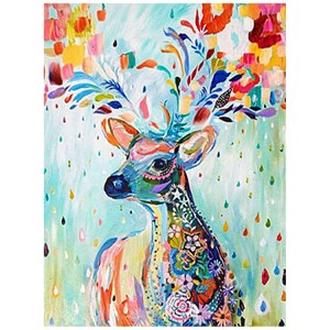 Home Wall Decor DIY for Beginners for Adults Deer Diamond Painting