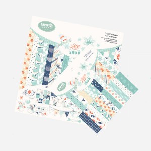 Custom pattern paper pack for crafting, cardmaking