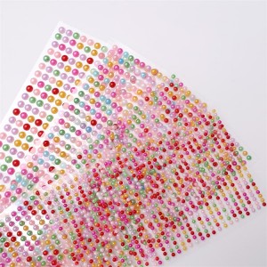 wholesale pearl sticker decoration self adhesive scrapbooking stickers