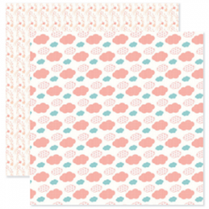 BSPD002 Star Baby Girl Double-sided Pattern Paper Packs for Scrapbooking