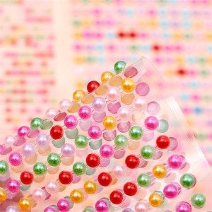wholesale pearl sticker decoration self adhesive scrapbooking stickers