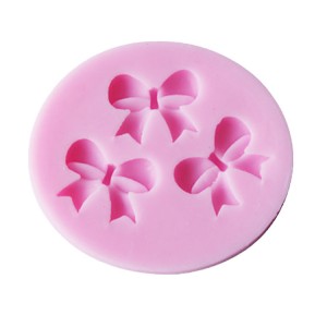 BSM001 High Quality Bowknot Silicone Mold for Cake Making