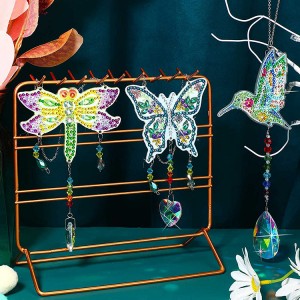 Hanging Ornament for Home Garden Adults Kids 5d Pob Zeb Diamond Painting