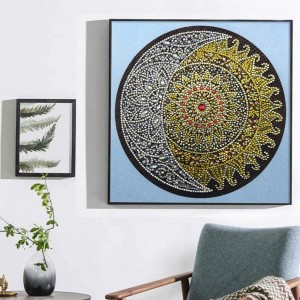 DIY Tshwj xeeb Crystal Rhinestones Phab Ntsa Decor rau Cov Neeg Laus Pob Zeb Painting