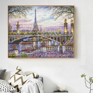 Round Full Drill Paris Memories for Adults Diamond Painting Kits