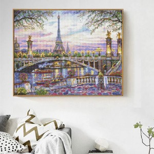 Round Full Drill Paris Memories yeVakuru Diamond Painting Kits