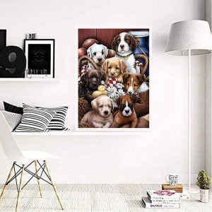DIY Full Round Laum rau Tsev Phab Ntsa Art Decor 5D Pob Zeb Diamond Painting