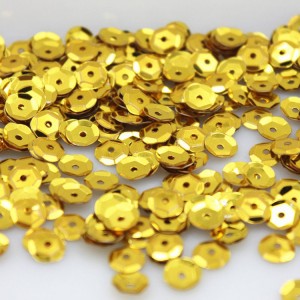 DIY Craft Gemengde kleure Los ronde sequins vir versiering