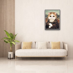 8CP50 Round Diamonds Lub pov haum Art thiab Crafts Tag Nrho Pob Zeb Diamond Painting Cov Khoom Siv