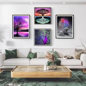 Full Diamond Crystal Home Wall Decoration 5D Diamond Painting Kit