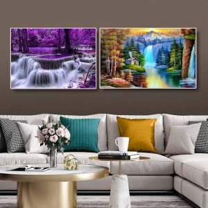 Tag Nrho Rau Cov Neeg Laus Art thiab Crafts 5D Pob Zeb Diamond Painting Kit