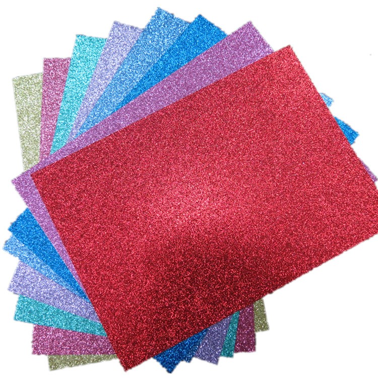 Buy Discount Clear Polymer Stamps Manufacturers –  Hot sale multi-colors glitter paper cardstock for scrapbooking – JS Crafts