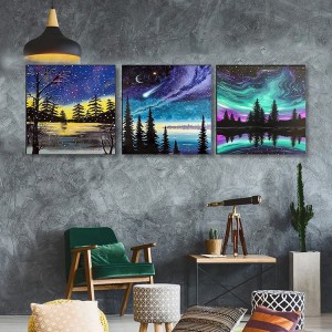 Tag Nrho Rau Cov Neeg Laus DIY Phab Ntsa Decor 5D Pob Zeb Diamond Painting Cov Khoom Siv