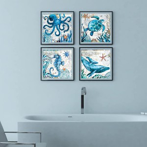 DIY rau Cov Neeg Laus Cov Menyuam Laus Phab Ntsa Decor Tsev Decor 5D Pob Zeb Diamond Painting Cov Khoom Siv