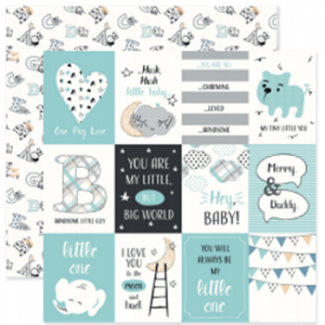 BSPD003 Sweet Dream Boy Scrapbook Pattern Paper Pad para sa DIY