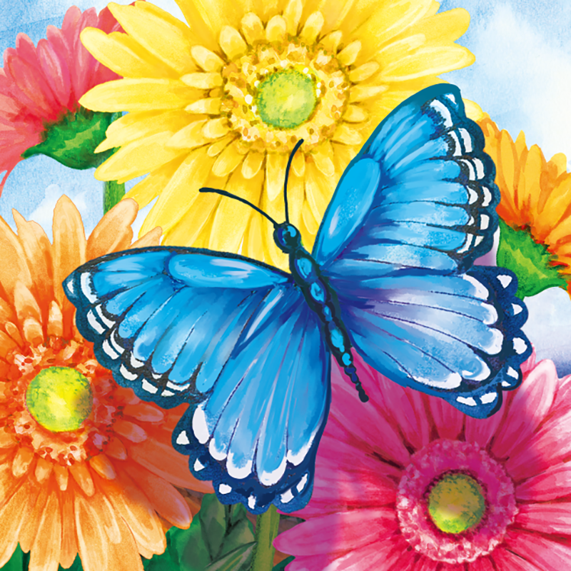 Buy Discount Stitch Diamond Painting Factories –  Butterfly 3d DIY diamond art kit  – JS Crafts