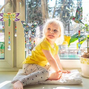 Függő dísz házikert felnőtteknek, gyerekeknek 5d gyémántfestés