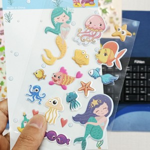 DIY cartoon stickers 3D puffy stickers for scrapbooking