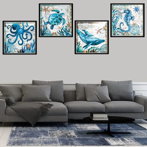 I-DIY Yabantu Abadala Izingane Zabantu Abadala I-Wall Decor Home Decor 5D Diamond Painting Kits