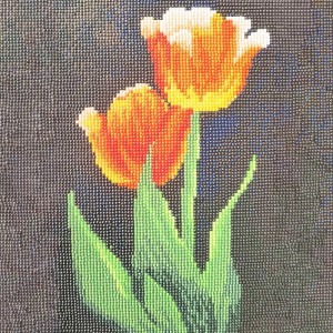 Tulips Sunlight diamant kunst maleri lærred sæt