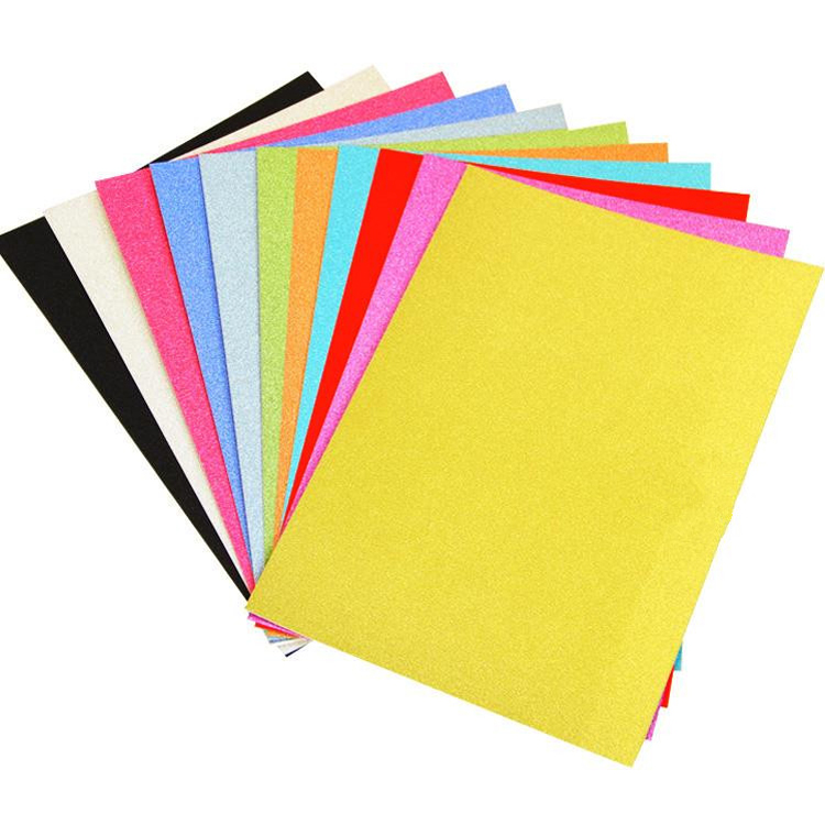 Famous Best Blank Stationery Cards And Envelopes Supplier –  Custom multi-color glitter paper sheet glitter cardstocks for scrapbook – JS Crafts