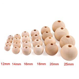 JWB007 DIY natural ntau yam teething ntoo hlaws rau DIY crafts