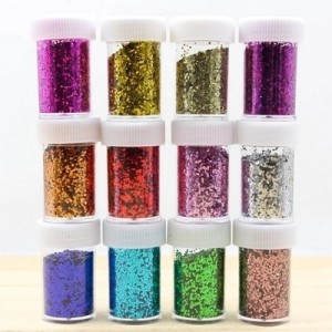 Poudre de paillettes extra fines de haute qualité pour la décoration DIY