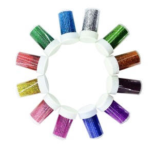Ekstra fyn glitterpoeder fan hege kwaliteit foar DIY-dekoraasje