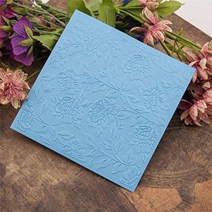 AEF220805-Nplooj Tom Qab Embossing Folder rau Kev Ua Daim Npav