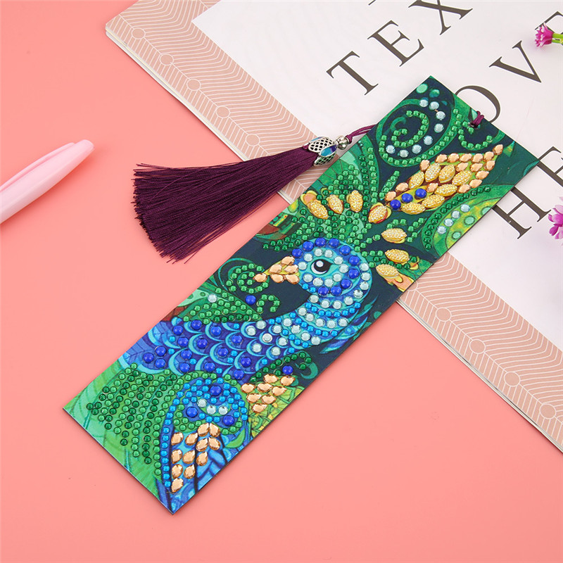 Buy Discount Diamond Beads Suppliers –  5D DIY Leather Diamond Painting Bookmark – JS Crafts