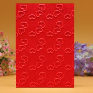 DIY pattern paper scrapbook embossing folder