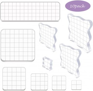 Wholesales Acrylic Blocks Tools Para sa Scrapbooking Crafts Making