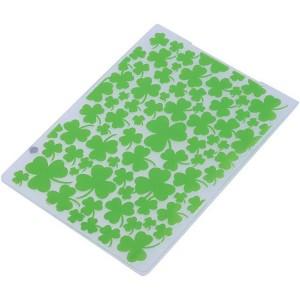 AEF220804-Clover Plastic Embossing Folder ho an'ny Scrapbook DIY Album Card Tool