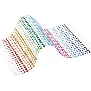 VES-002 Kub muag pob zeb diamond stickers rau DIY crafts rau kho kom zoo nkauj