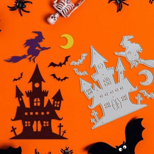 I-ACD05-Metal Halloween Castle Cutting Dies