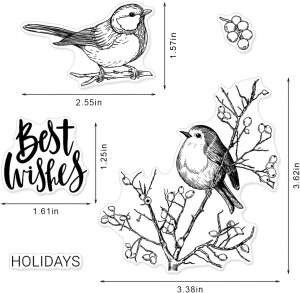 ACS220704-Clear Stamps Rau Daim Npav Ua Thiab Kho Duab Duab Duab