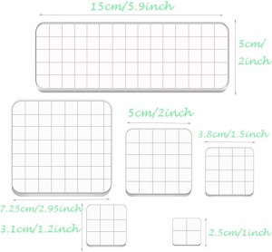 Lag luam wholesales Acrylic Blocks cuab yeej rau Scrapbooking Crafts Ua