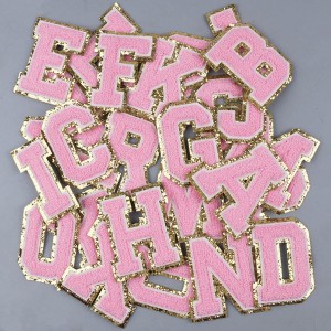 Letter Iron-On Patch Embroidery Patches for Clothes
