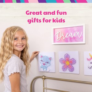 Viacfarebné darčeky pre dievčatá Tween Creative Crafts String Art
