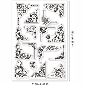 8CP65 Card Making Decoration Transparent Silicone Clear Stamps